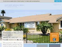 Tablet Screenshot of eastwestmedicalgroup.com